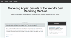 Desktop Screenshot of marketingapple.com