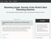 Tablet Screenshot of marketingapple.com